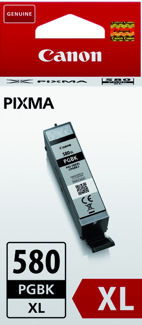 Inktcartridge Canon PGI-580XL zwart Inktcartridge Canon PGI-580XL zwart