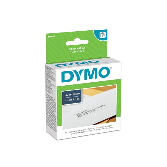 Dymo 1983173 LabelWriter etiket 28x89mm (1x130) 