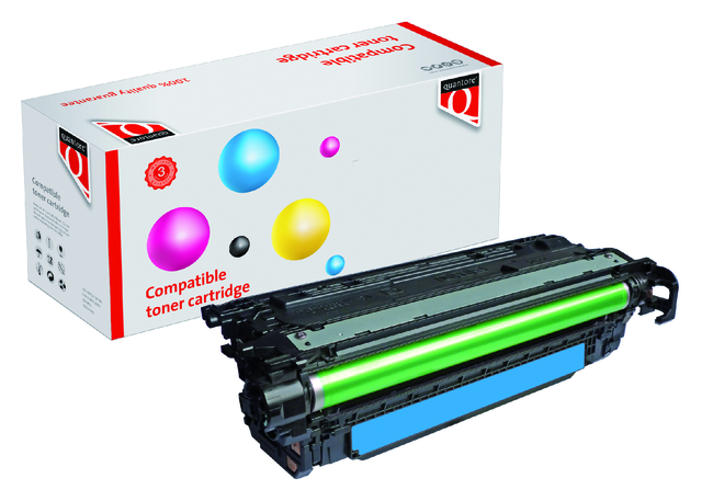 K15734PR tonercartridge quantore hp cf321a 16.5k blauw