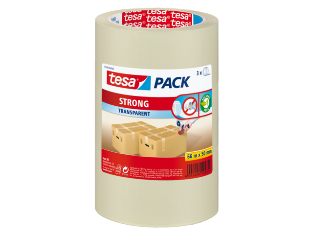 57799-00000-01 verpakkingstape tesa 57799 50mmx66m pp sterk tr