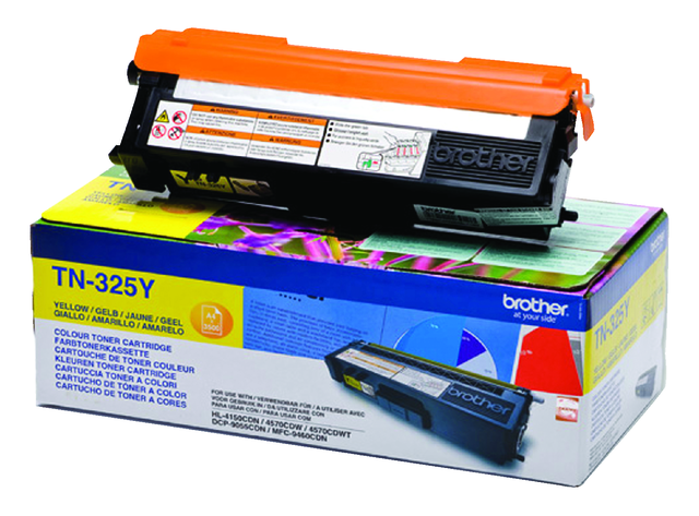 TN325Y toner brother tn-325 3.5k geel