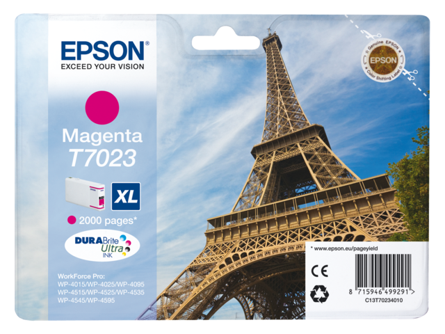 1706712 inkcartridge epson t702340 hc rood