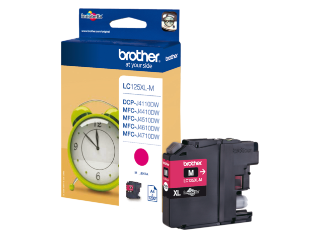 LC125XLM inkcartridge brother lc-125xl rood