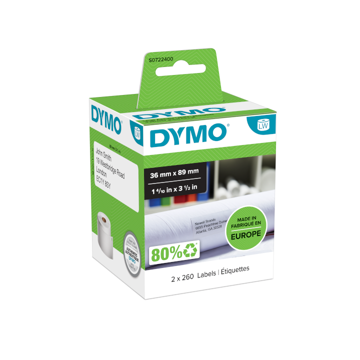 S0722400 Brede adresetiketten (99102) S0722400 Brede adresetiketten (99102)