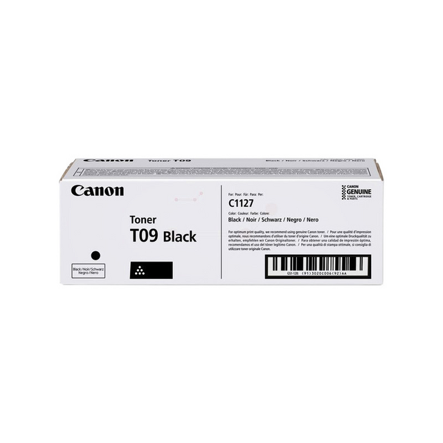 Tonercartridge Canon T09 zwart Tonercartridge Canon T09 zwart