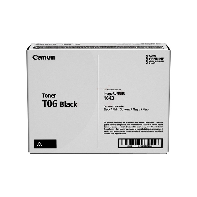 Tonercartridge Canon T06 zwart Tonercartridge Canon T06 zwart