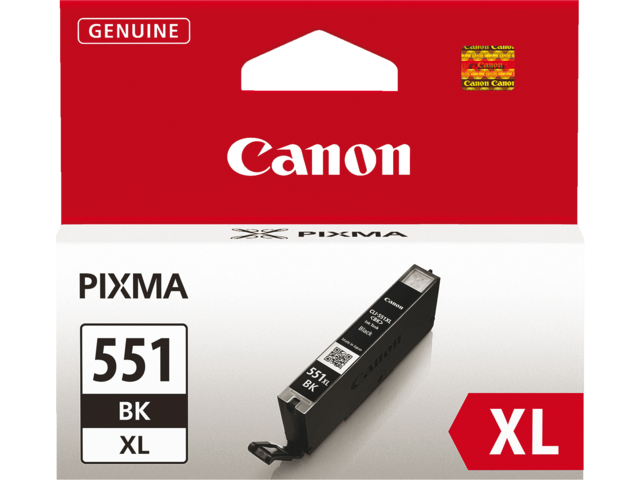 1872551 inkcartridge canon cli-551xl hc zwart