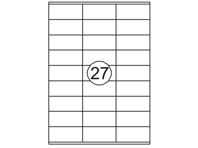 129948 etiket quantore 70x32mm 2700st