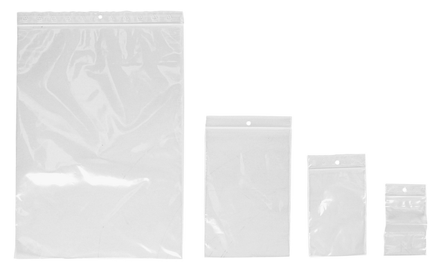Gripzakjes IEZZY 160x230mm 50mu hersluitbaar 25 stuks Gripzakjes IEZZY 160x230mm 50mu hersluitbaar 25 stuks