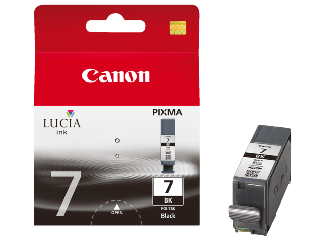 1395392 inkcartridge canon pgi-7 zwart