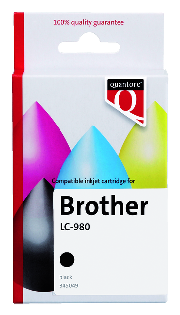 K20345PR inkcartridge quantore bro lc-980 zwart