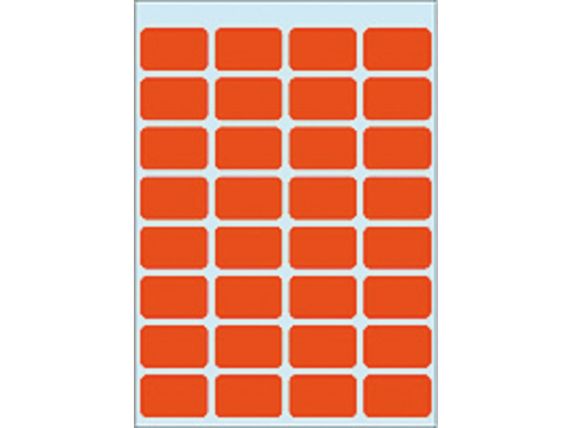 3642 etiket herma 3642 12x19mm rood 160stuks
