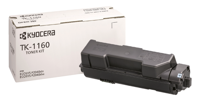 Toner Kyocera TK-1160K zwart Toner Kyocera TK-1160K zwart
