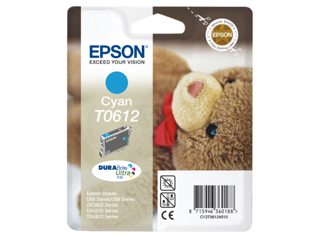 1354375 inkcartridge epson t061240 blauw