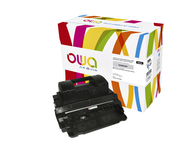 Tonercartridge OWA alternatief tbv HP CE390X zwart Tonercartridge OWA alternatief tbv HP CE390X zwart