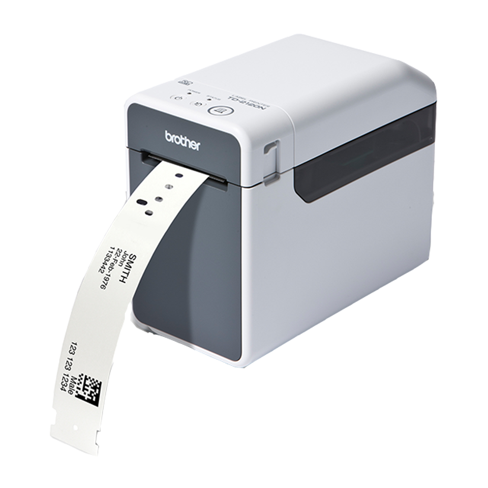 Brother TD-2130NHC printer voor medische polsbanden en labels Brother TD-2130NHC printer voor medische polsbanden en labels