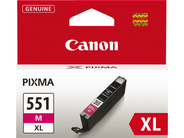 1872553 inkcartridge canon cli-551xl hc rood