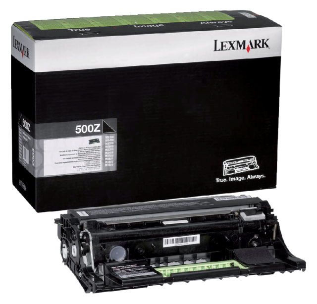 Drum Lexmark 50F0Z00 zwart Drum Lexmark 50F0Z00 zwart