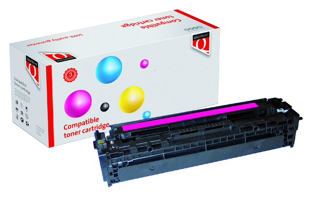 K15106PR tonercartridge quantore hp cb543a 1.4k rood