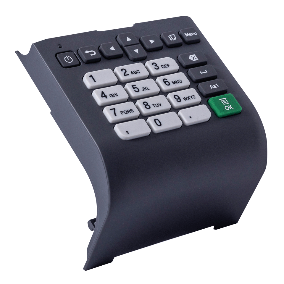 PA-KU-001 Toetsenbord voor TD-2 serie label printers PA-KU-001 Toetsenbord voor TD-2 serie label printers