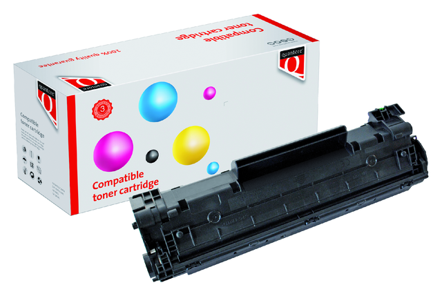 K15256PR tonercartridge quantore hp cb436x 2.55k zwart