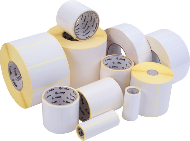 Labeletiket Zebra 3000T 800247-025D 51x25mm wit Labeletiket Zebra 3000T 800247-025D 51x25mm wit