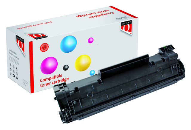 K12388PR tonercartridge quantore hp cb435a 1.5k zwart