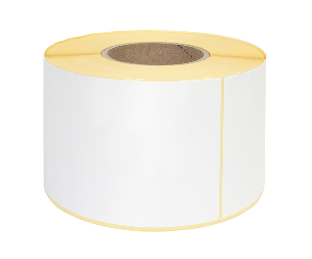 Labeletiket IEZZY Zebra 800740-605 102x150mm 76mm wit permanent 900st