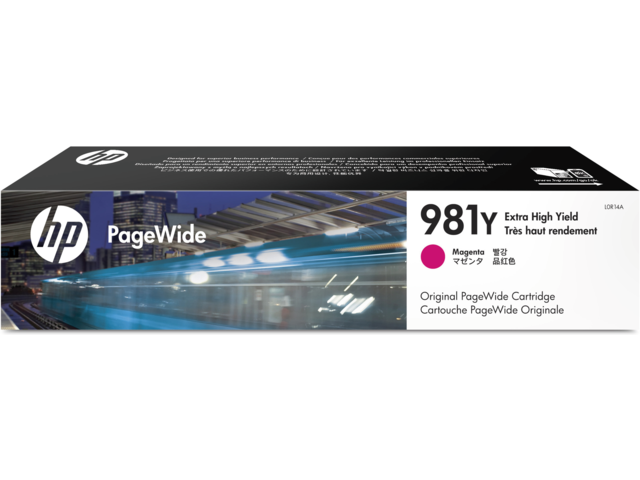 2574018 inkcartridge hp 981y l0r14a ehc rood