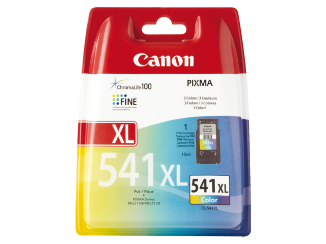 1714021 inkcartridge canon cl-541xl hc kleur