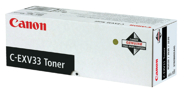 Tonercartridge Canon C-EXV 33 zwart Tonercartridge Canon C-EXV 33 zwart