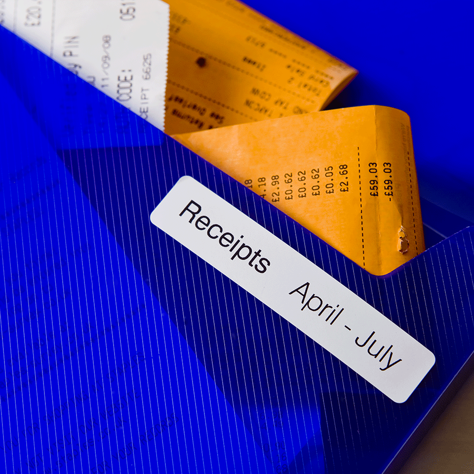 DK-11203 Map label 17 x 87 mm - wit DK-11203 Map label 17 x 87 mm - wit