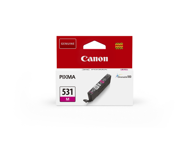 Inktcartridge Canon CLI-531 rood Inktcartridge Canon CLI-531 rood