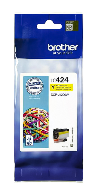 LC424Y inkcartridge brother lc-424 geel