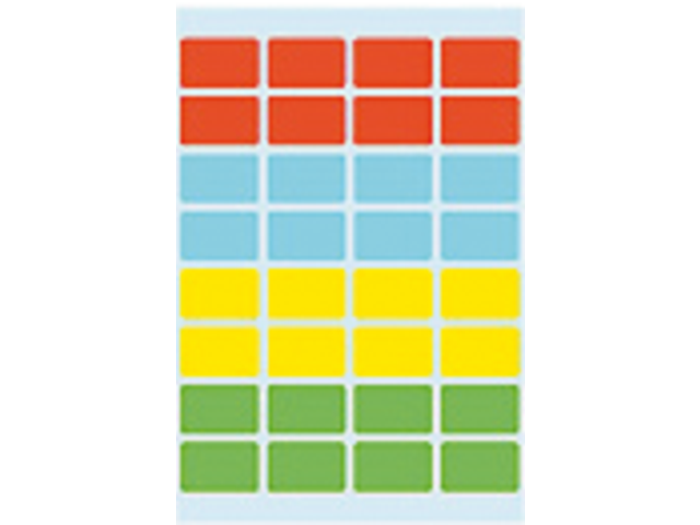 3631 etiket herma 3631 12x19mm assorti 160stuks