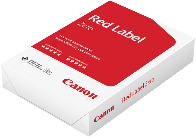 Kopieerpapier Canon Red Label Zero A3 80gr wit 500 vel Kopieerpapier Canon Red Label Zero A3 80gr wit 500 vel