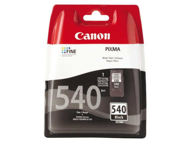 1714017 inkcartridge canon pg-540 zwart