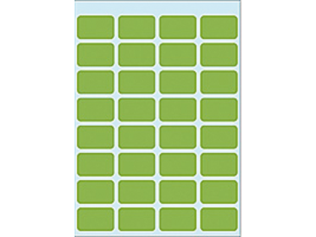 3645 etiket herma 3645 12x19mm groen 160stuks
