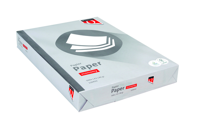 Kopieerpapier Quantore Economy A3 80gr wit 500 vel Kopieerpapier Quantore Economy A3 80gr wit 500 vel