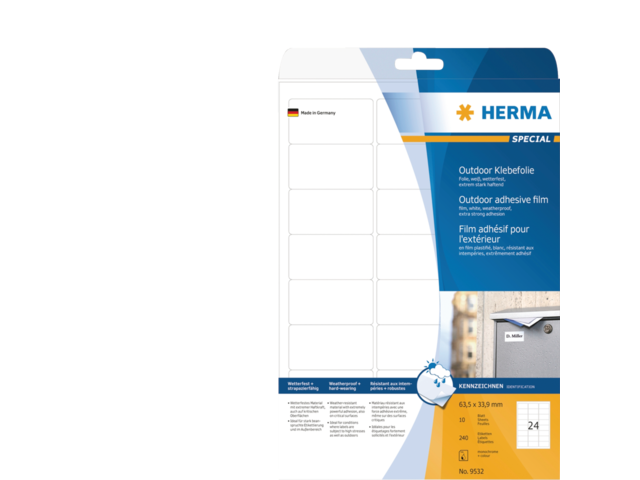 9532 etiket herma 9532 63.5x33.9mm 240st