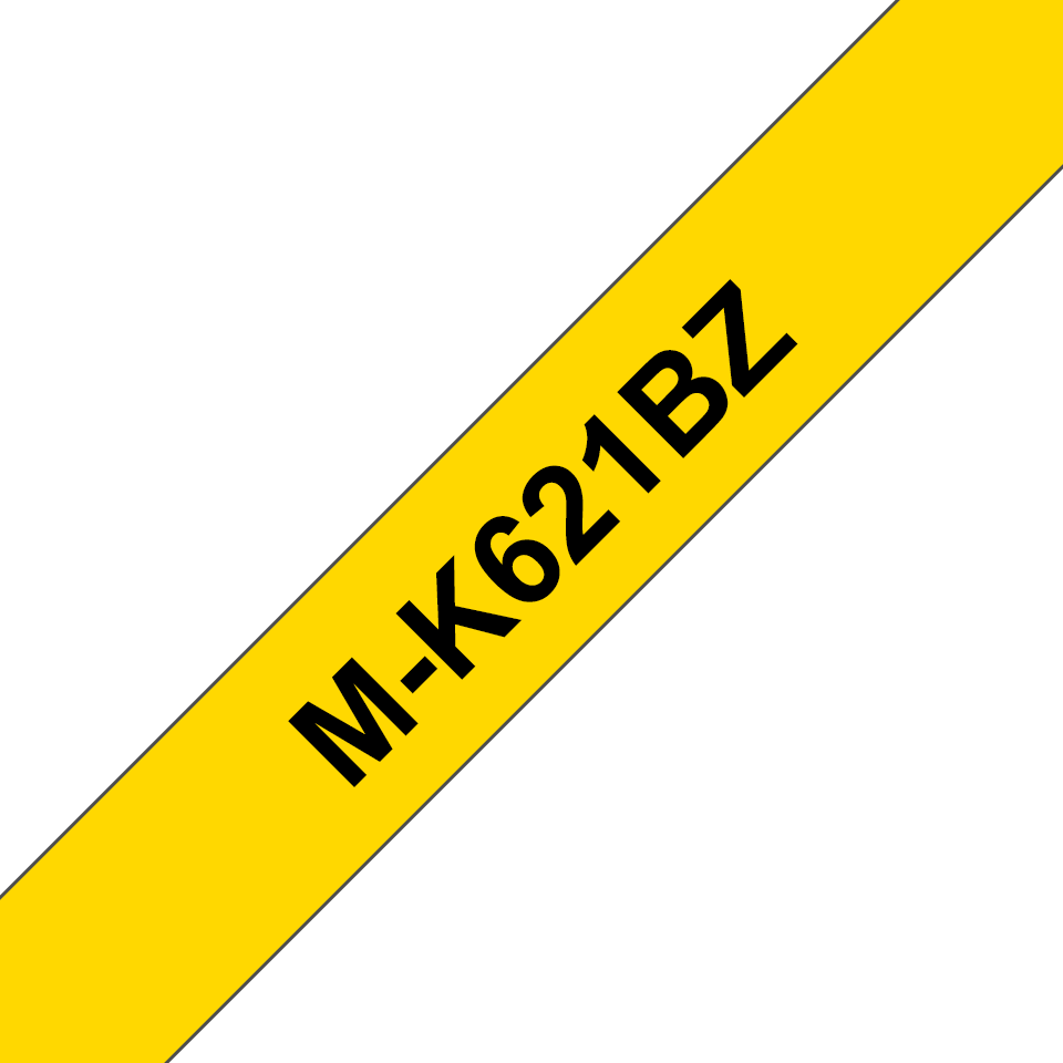 M-K621BZ TM-Tape 9mm zwart op geel (8 m)