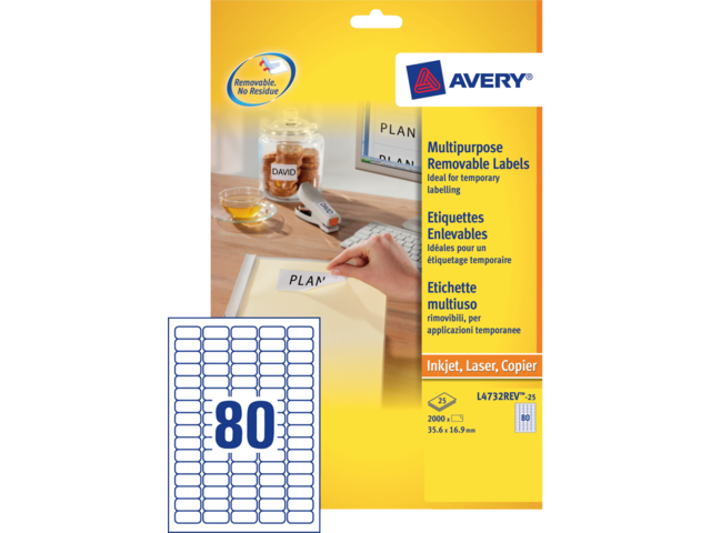L4732REV-25 etiket avery l4732rev-25 35.6x16.9 2000st