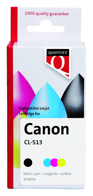 K20288PR inkcartridge quantore can cl-513 kleur