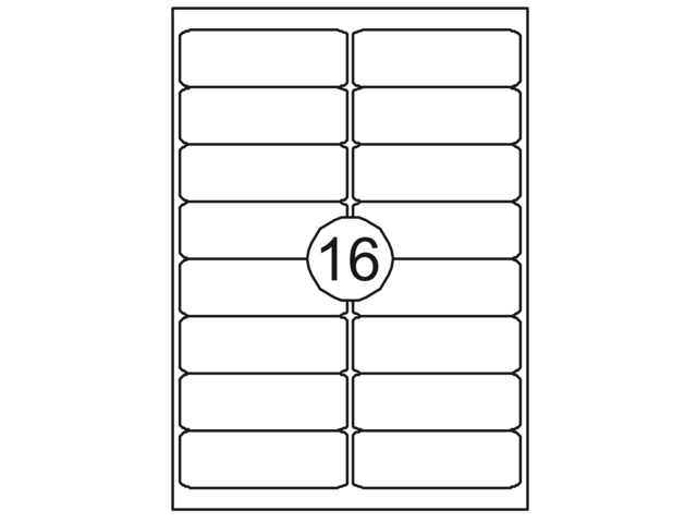 129954 etiket quantore 99.1x33.9mm 1600st