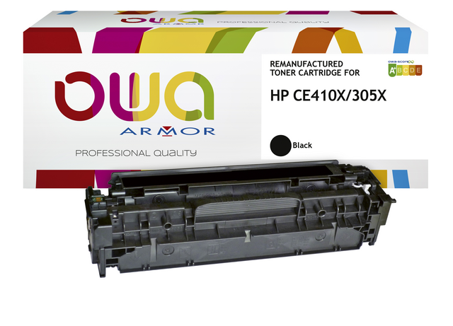 Tonercartridge OWA alternatief tbv HP CE410X zwart Tonercartridge OWA alternatief tbv HP CE410X zwart