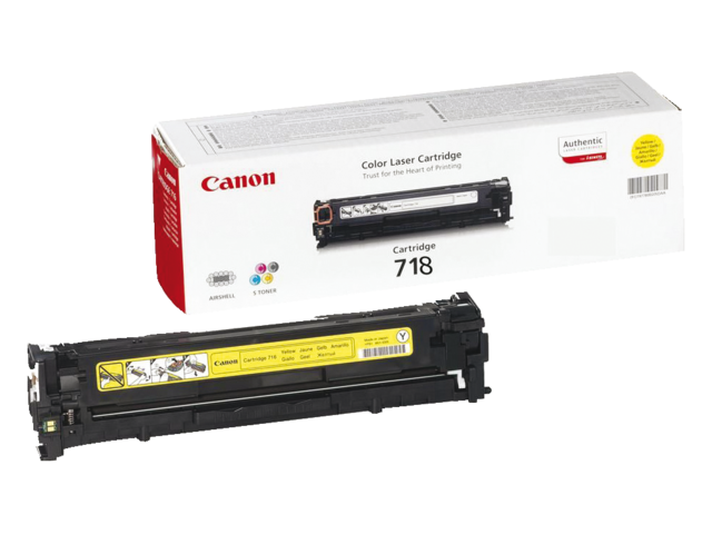 1488788 tonercartridge canon 718 2.9k geel