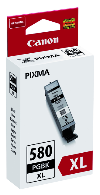 2895144 inkcartridge canon pgi-580xl zwart