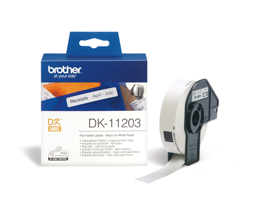 DK-11203 Map label 17 mm x 87 mm - wit DK-11203 Map label 17 mm x 87 mm - wit