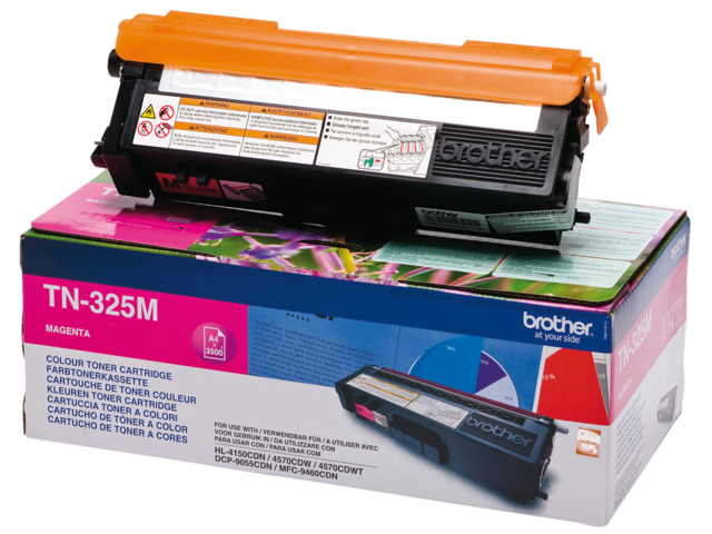 TN325M toner brother tn-325 3.5k rood