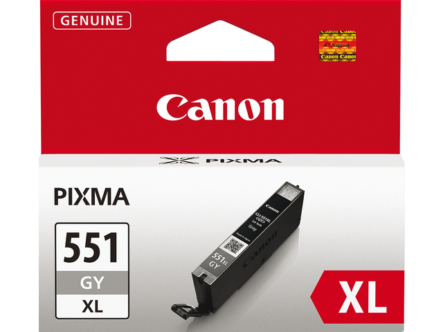 1872555 inkcartridge canon cli-551xl hc grijs